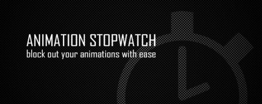 Animation Stopwatch - Script, Plugin For After Effect
