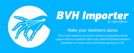 BVH Importer - Script, Plugin For After Effect