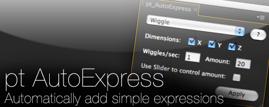 pt_AutoExpress - Script, Plugin For After Effect 