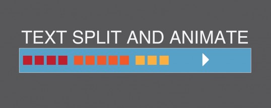 Text Split and Animate  - Script, Plugin For After Effect 
