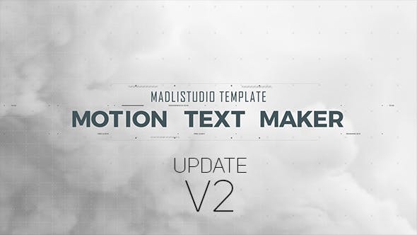Motion Text Maker 18119422 Last Version - After Effect Template