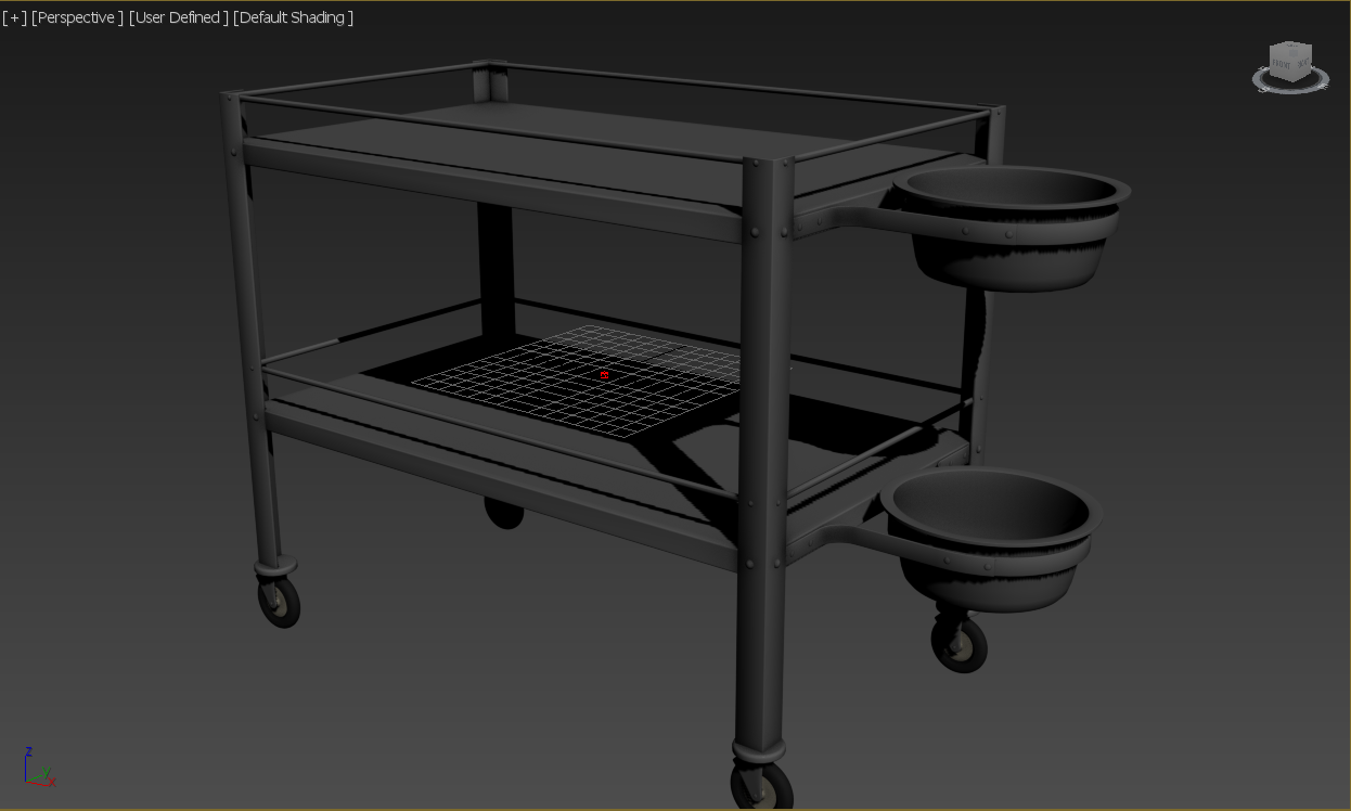 UtilityCart - Medical Equipment Model 3D Download For Free
