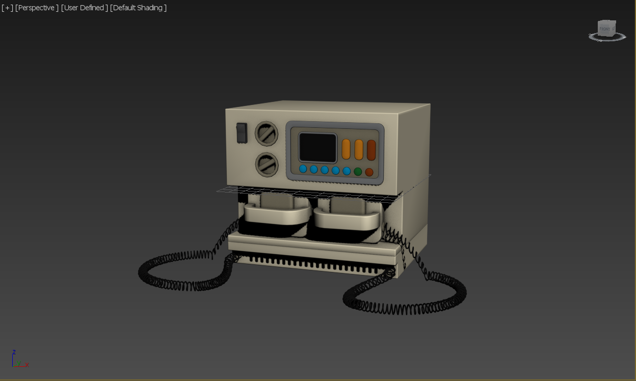 Defibrillator - Medical Equipment Model 3D Download For Free