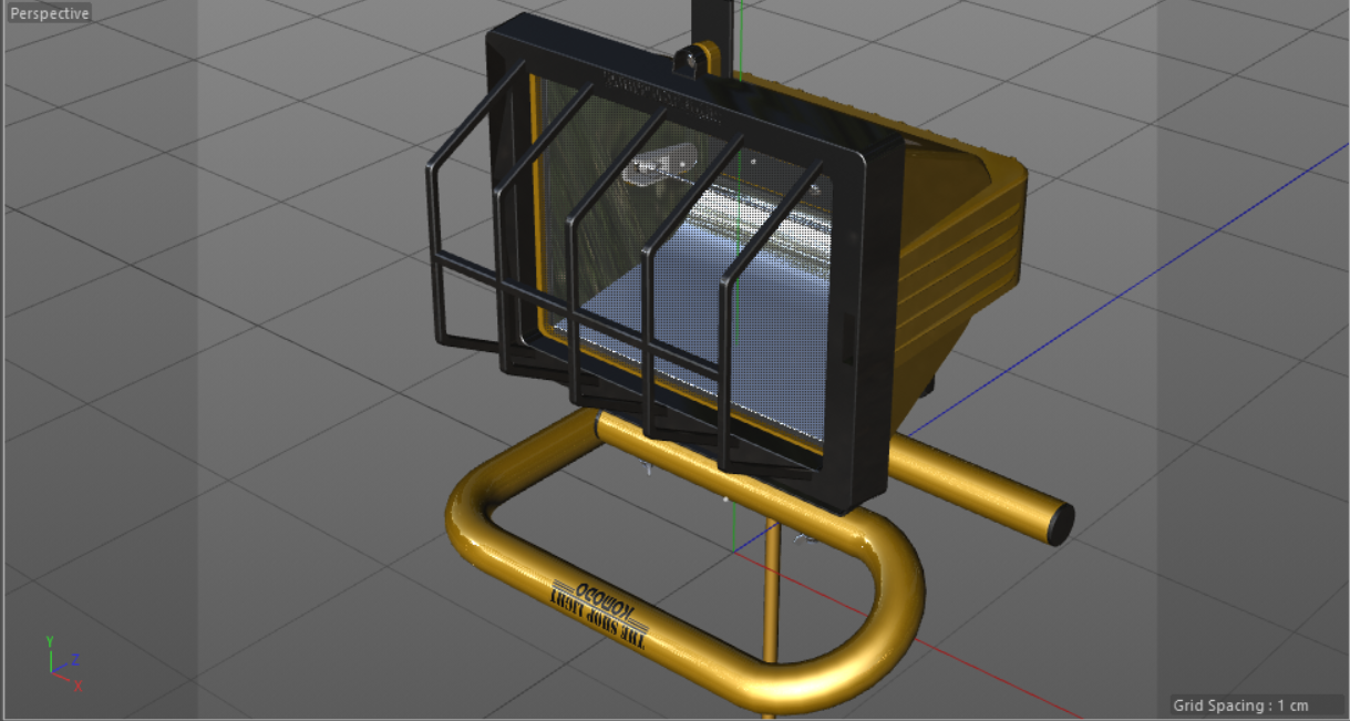 Shop Light - Industrial Objects Model 3D Download For Free