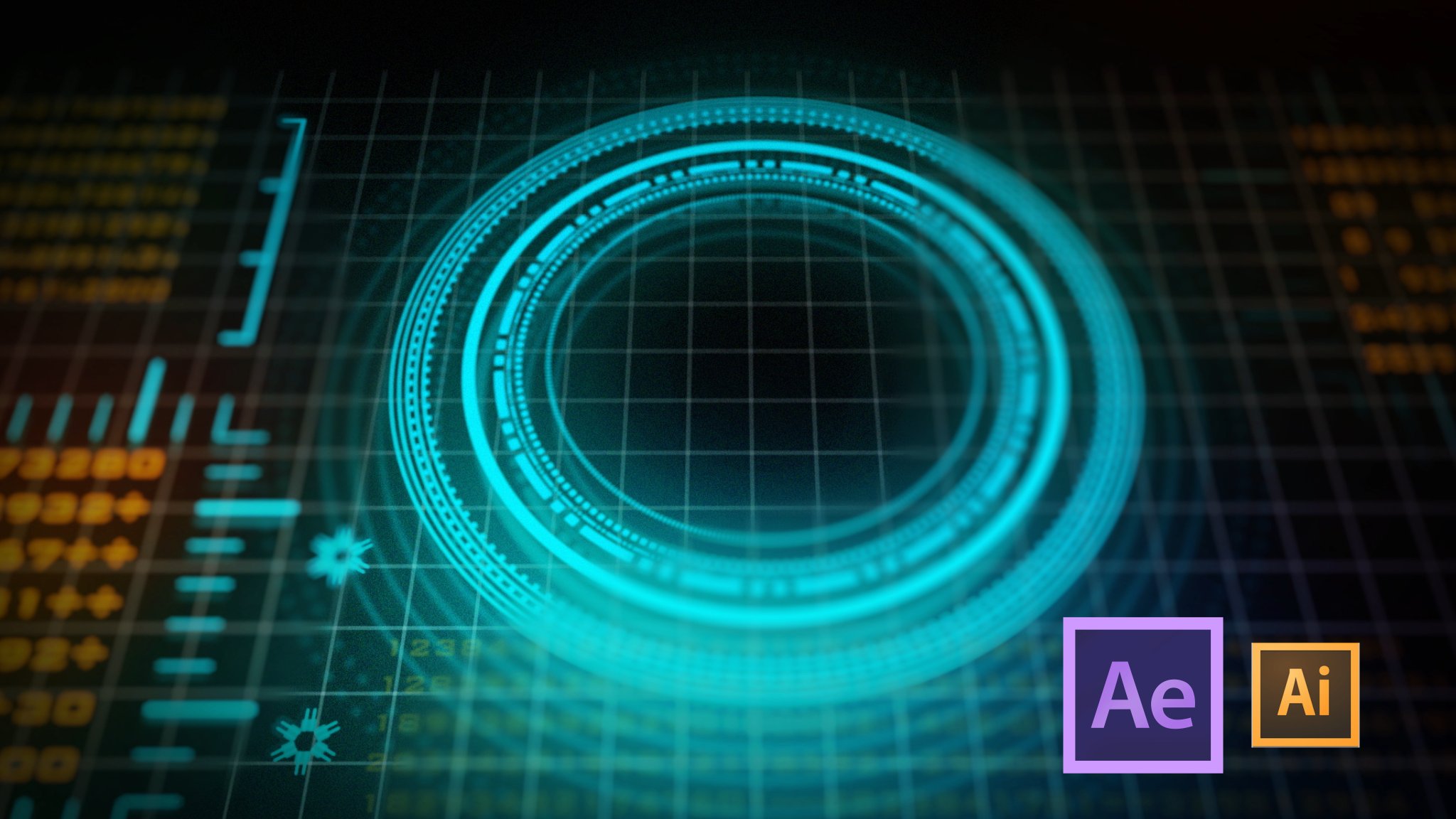 Create HUD graphics in After Effects and Illustrator - After Effect Tutorials