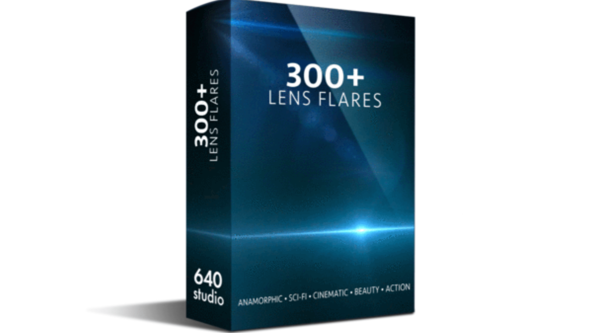 640 Studio - 300+ Action Sci-fi Cinematic Anamorphic Lens Flares - Footage
