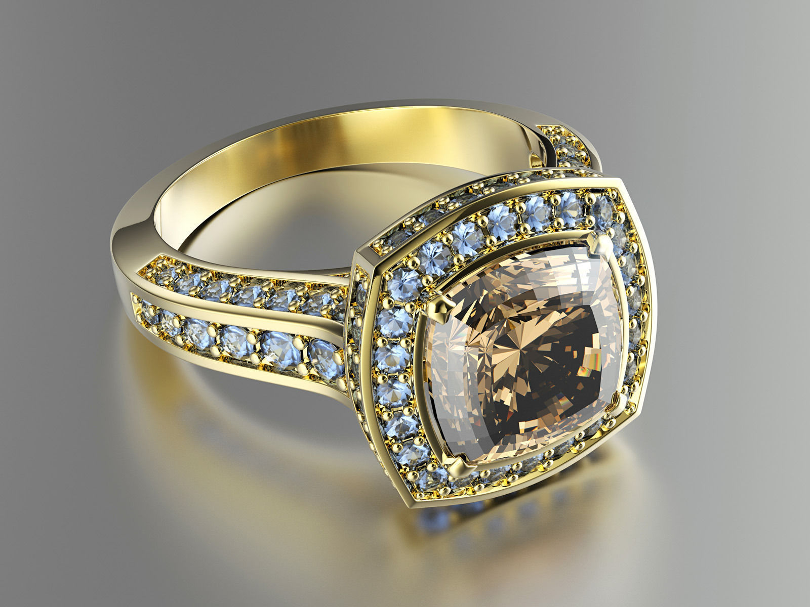 Engagement Ring 3D Model 3D Download For Free VFXVIET