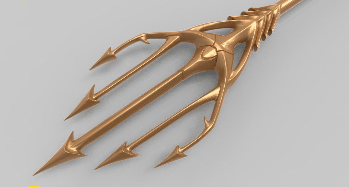 Aquaman - Trident of Neptune 3D - Model 3D Download For Free