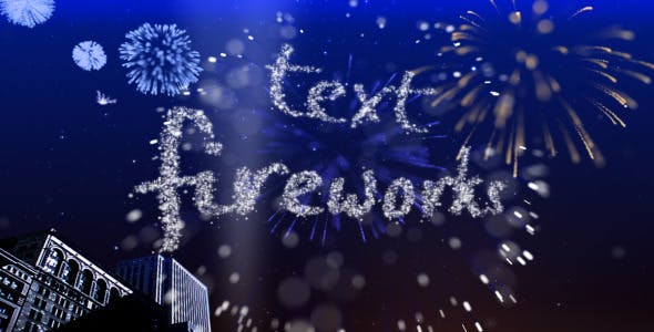 Videohive 1386798 - Fireworks - Motion Graphic - Footage