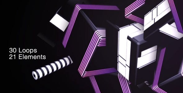 Videohive 4743748 - VJ Loops - Motion Graphics - Footage