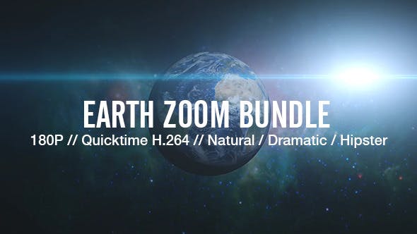 Videohive 5149784 - Earth Zoom Bundle - Motion Graphics - Footage