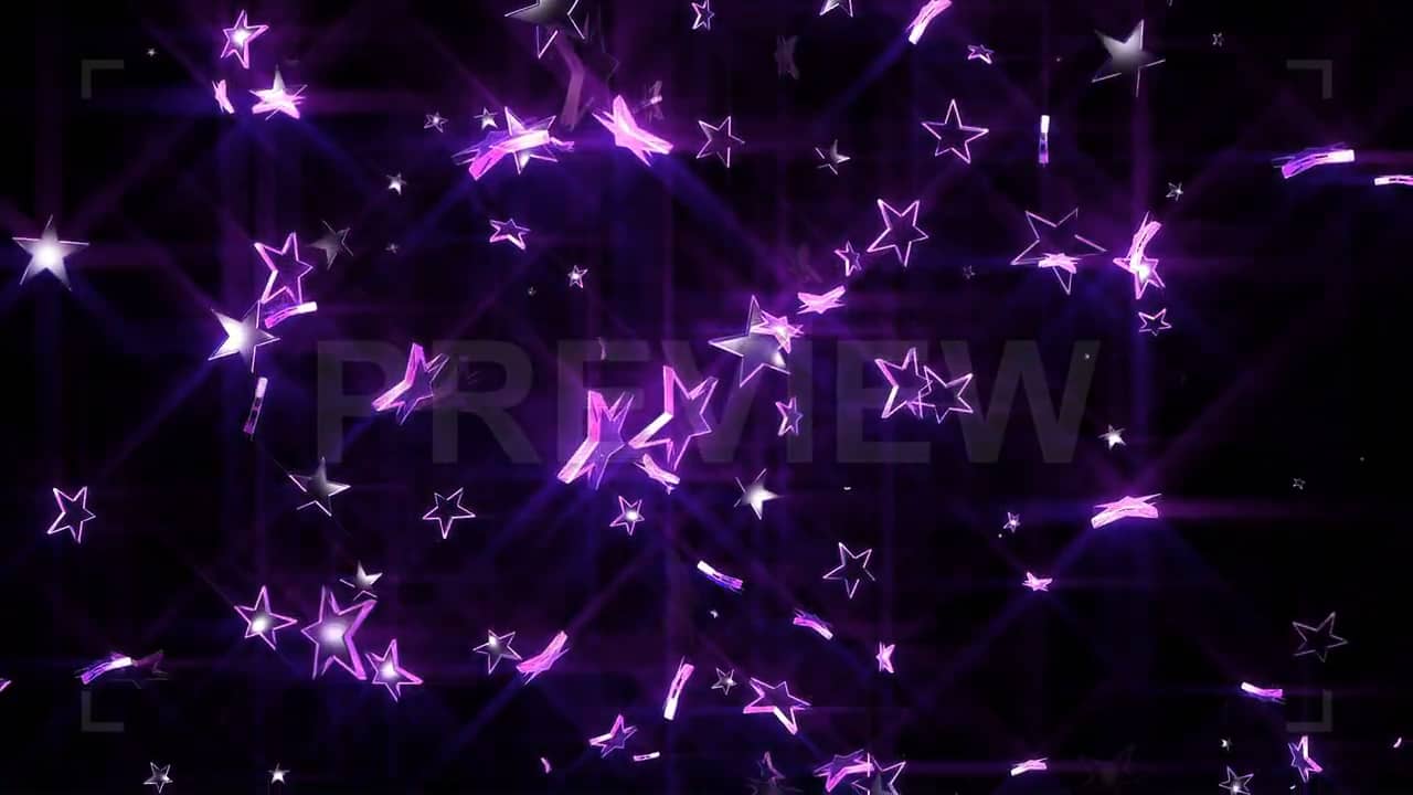 Purple Stars Rising 213123 - Footage