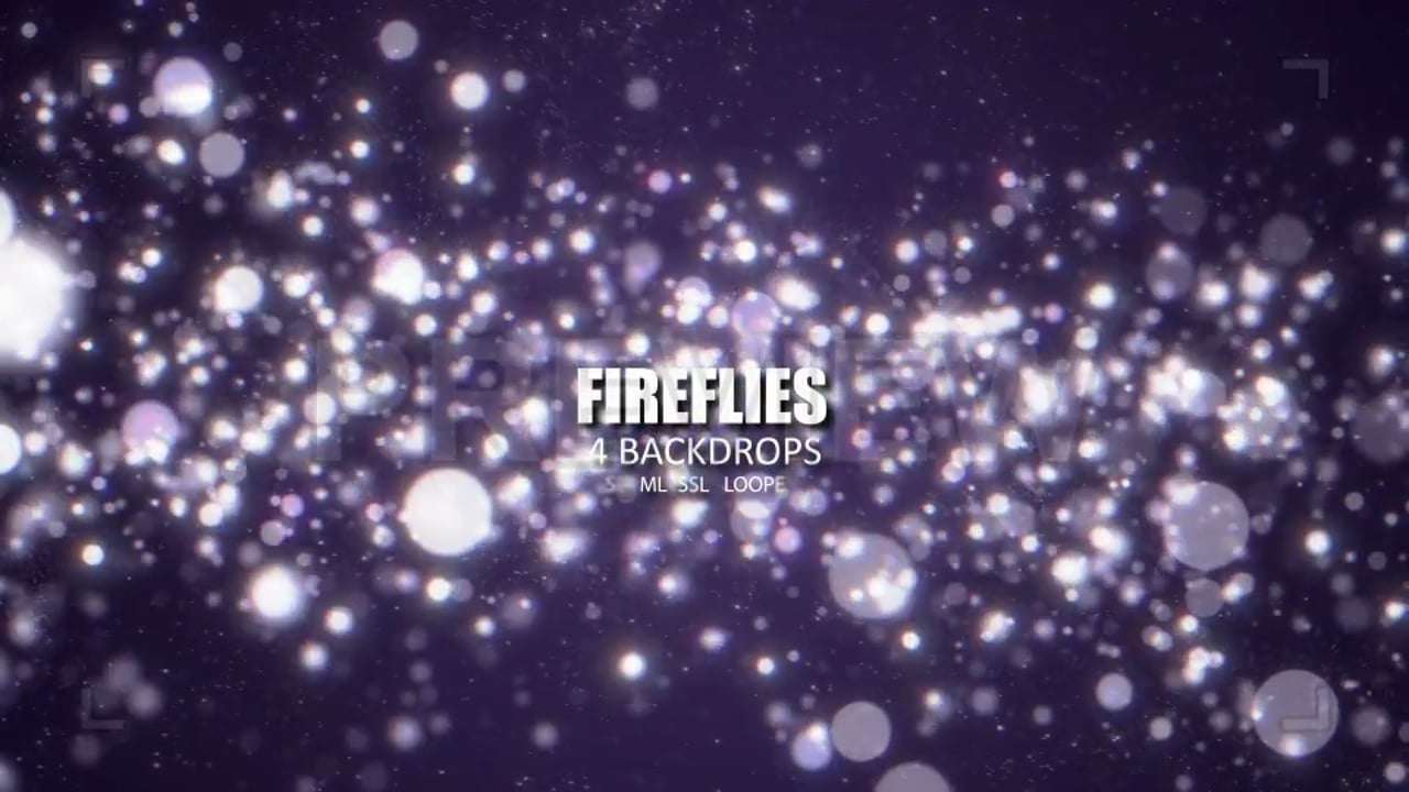 Fireflies Bokeh 237108 - Footage