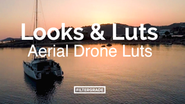 Looks and LUTs Aerial Drone LUTs - Cinema & Film LUTS (Win/Mac)- LUTS MÀU ĐẸP