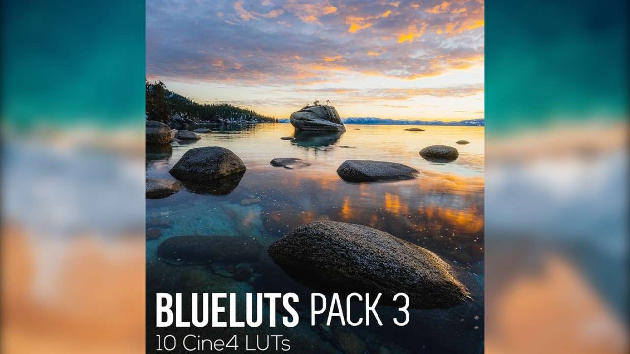 BLUELUTS - Pack 3 - The Cine LUTs (Win/Mac) - LUTS MÀU ĐẸP