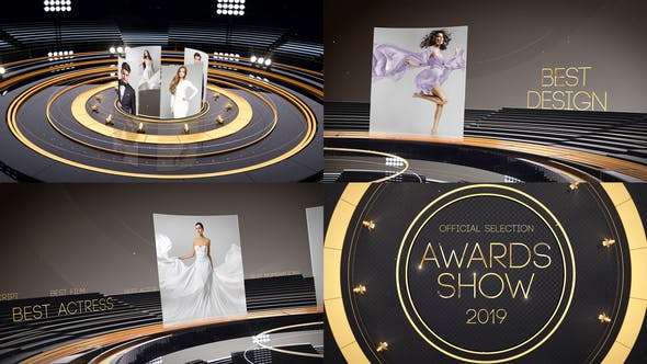 Videohive 23060083 - Golden Awards Promo - After Effect Template