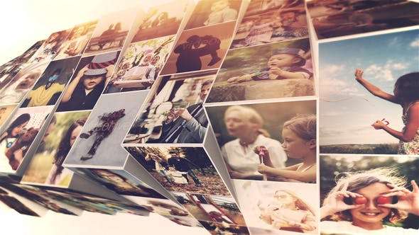 Videohive 24015999 - Photo Mosaic Slideshow - After Effect Template