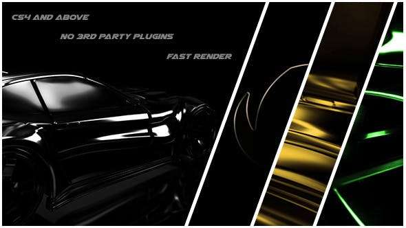 Videohive 12238583 - Dark Auto Reveal - After Effect Template