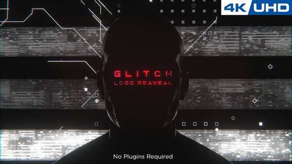Videohive 23280312 - Glitchy Human Logo Reveal - After Effect Template