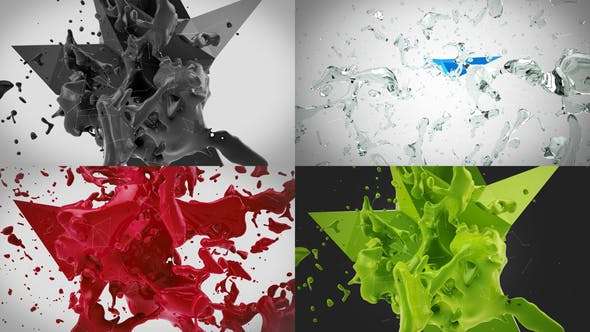 Videohive 7540001 - Liquid Logo Reveal - After Effect Template