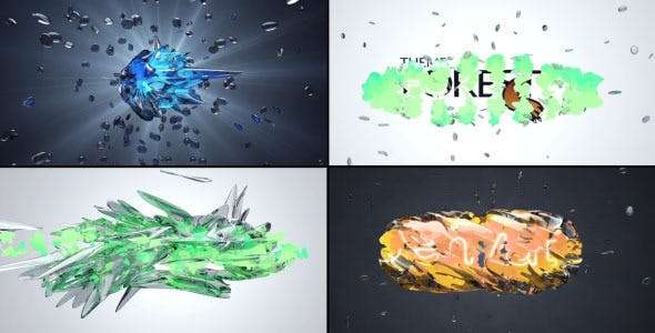 Videohive 11727099 - Glass Logo - After Effect Template
