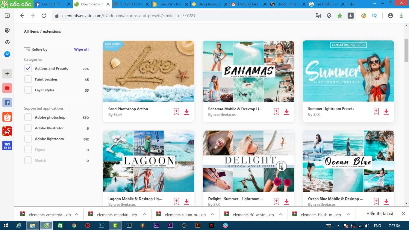 Lightroom Evanto Mobile Pack