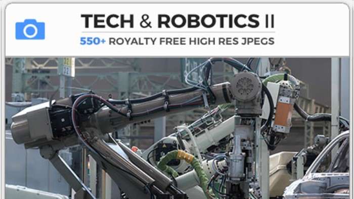 TECH & ROBOTICS II - Photobash - Image Footage