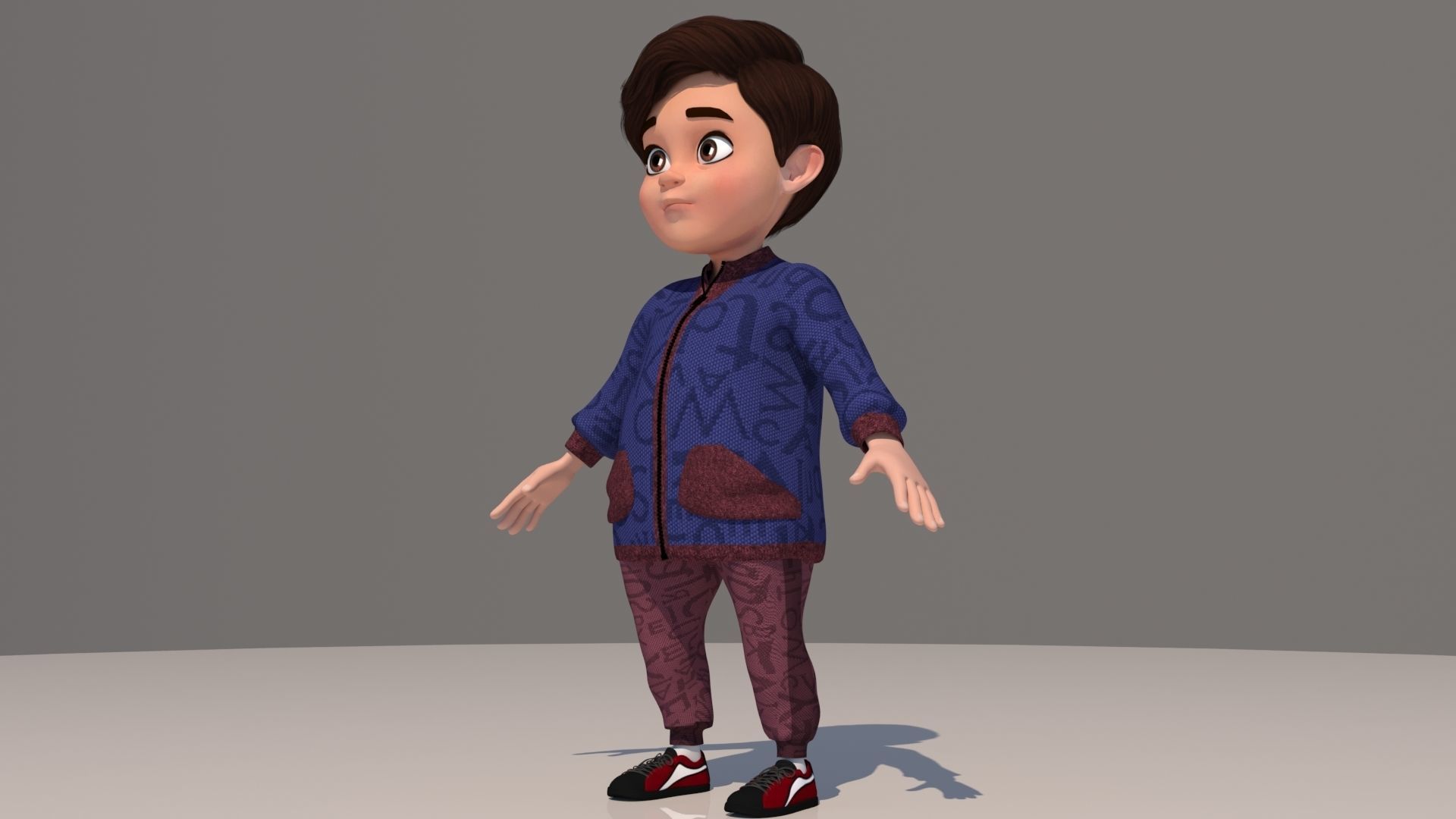 TOON CHARACTER PACK - 21 RIGGED CHAR 3D model - Model 3D Download For Free 9